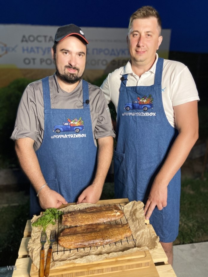 Фартук "фиолетовый", 1 карман