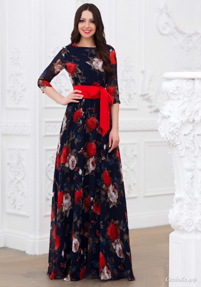 Красивые длинные платья