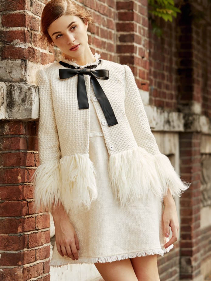 Платье из меха