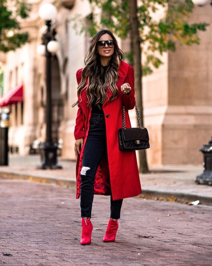 Яркая одежда осень