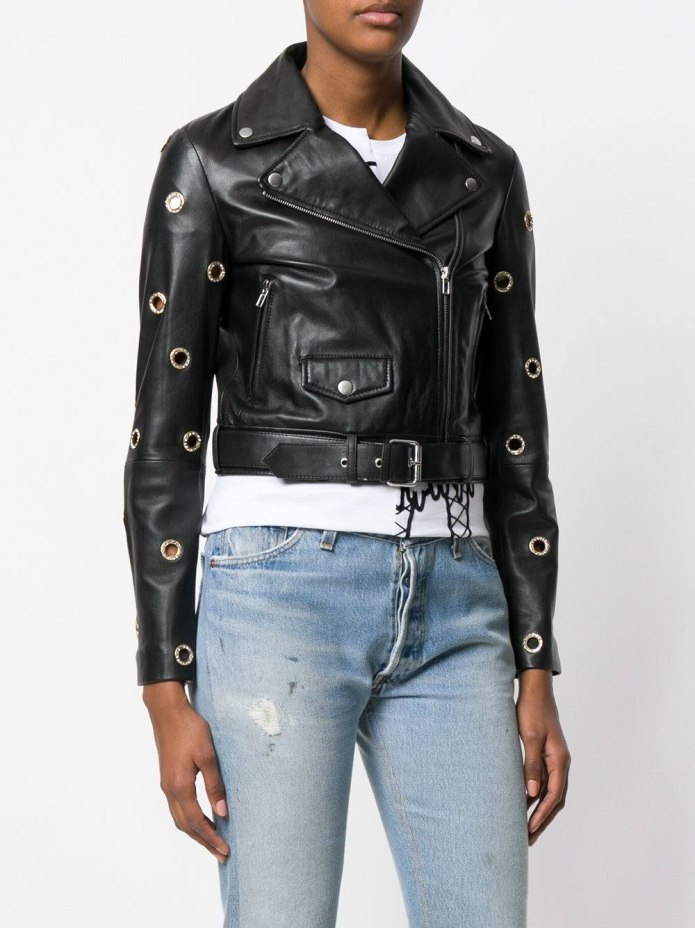 Кожаная куртка acne Studios