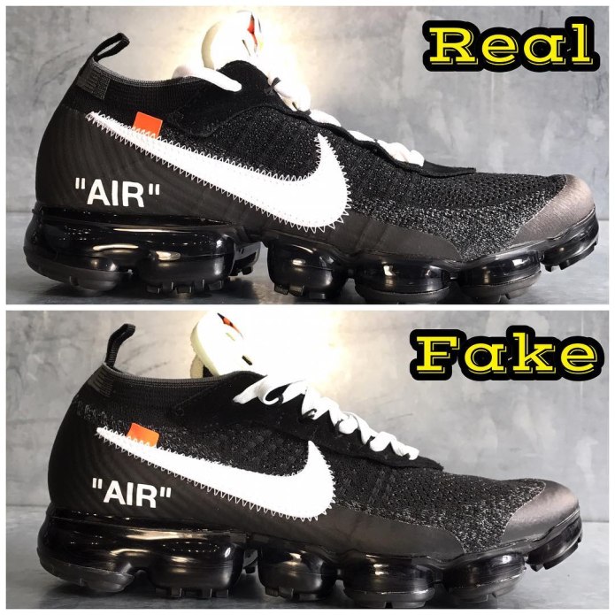 Nike Air VAPORMAX оригинал и подделка
