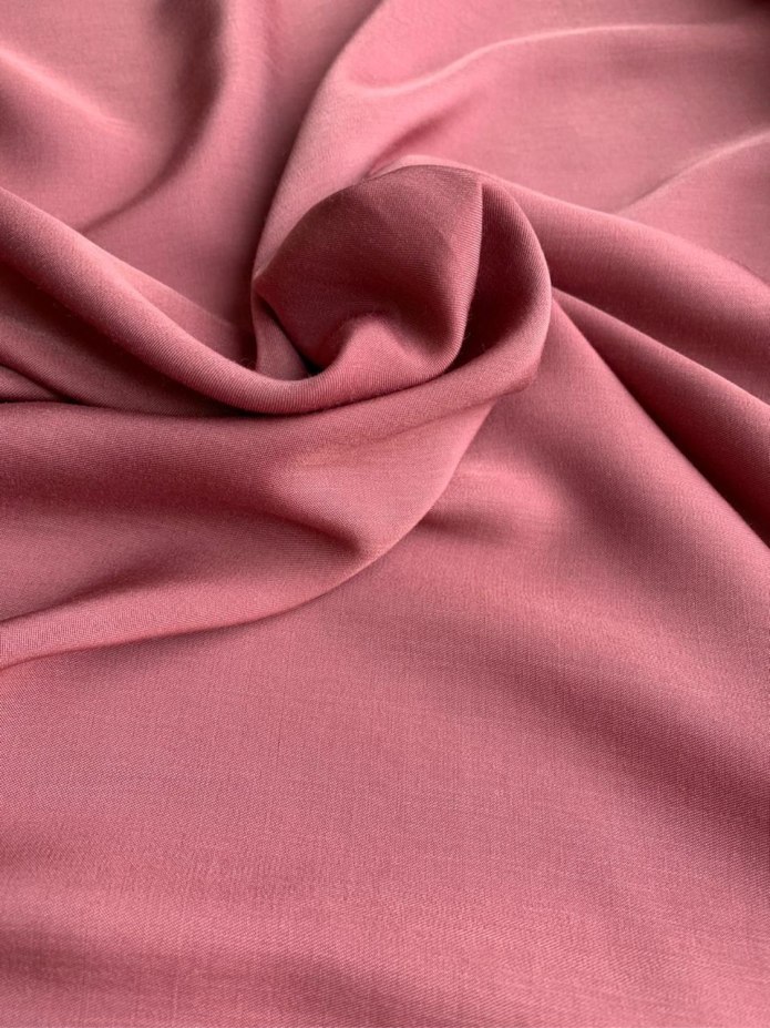 Креп шифон пыльная роза