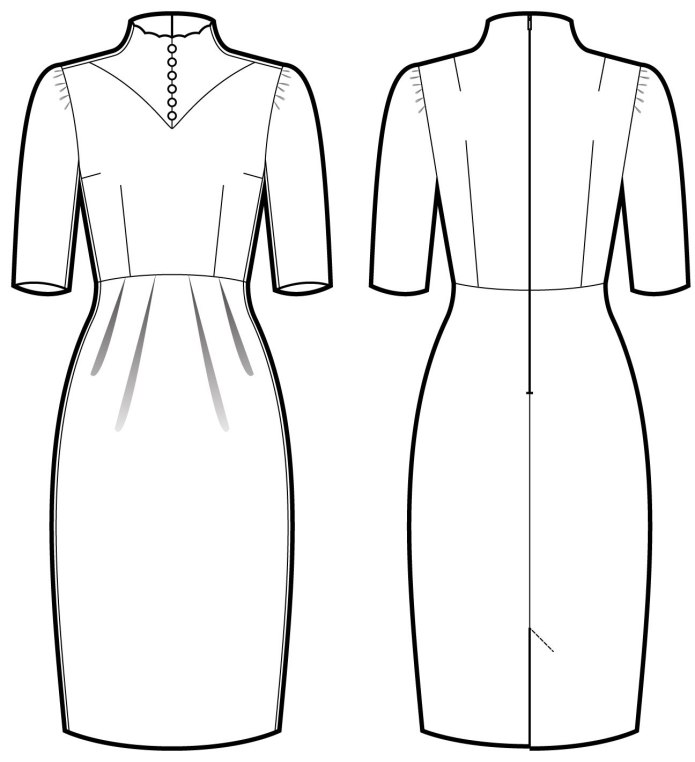 Силуэт и стиль в одежде