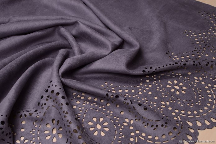 Кайман замша ткань