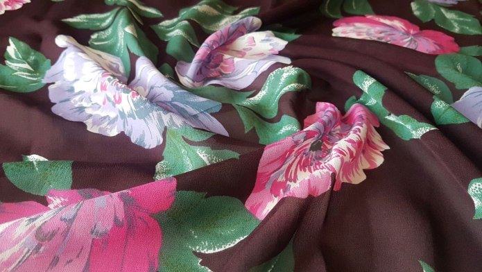 Креп шифон и шелк