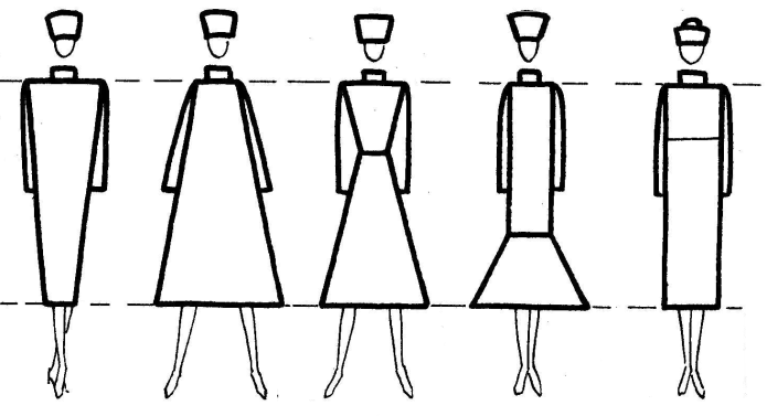 Эскизы моделей