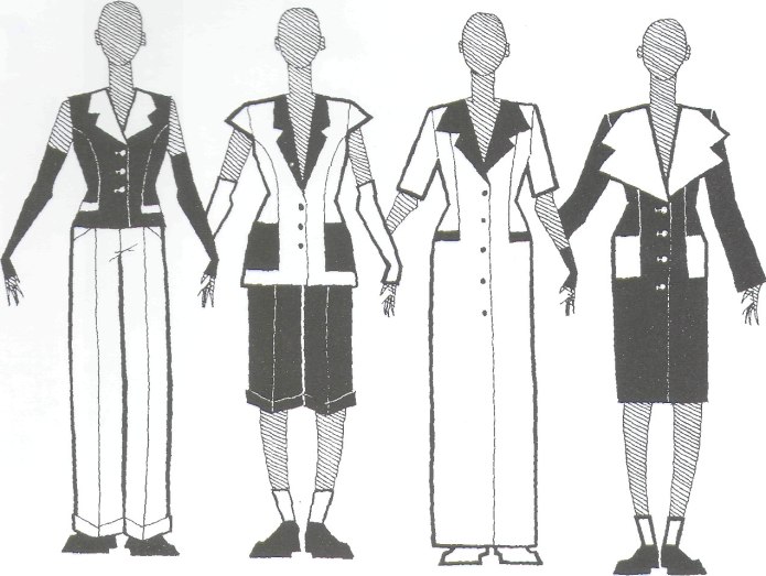 Зрительные иллюзии в одежде