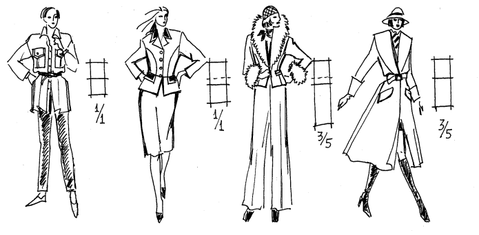 Коллекция одежды эскизы