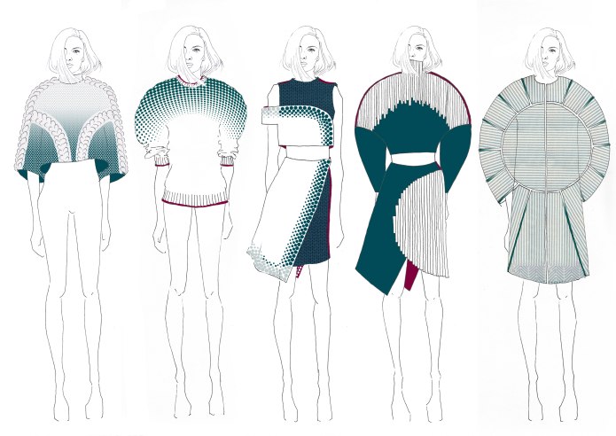 Набросок женской фигуры