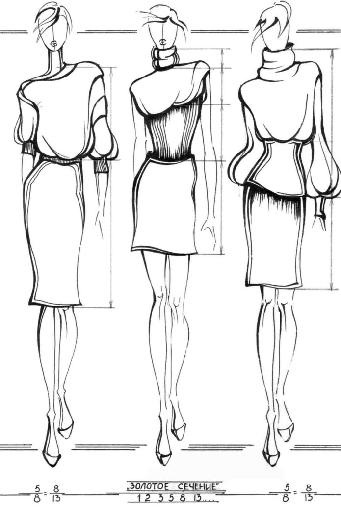 Техническое описание жакета женского на подкладке