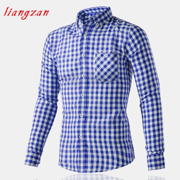 Рубашка Westhero Slim Fit клеточная