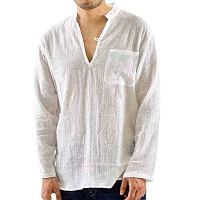 Хлопковая рубашка мужская