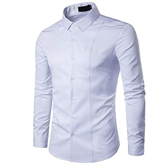 Рубашка слим фит