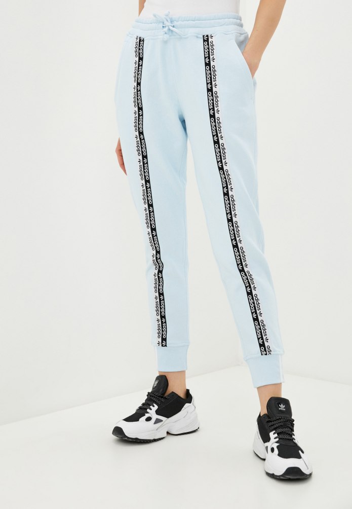 Штаны adidas SST красные мужские