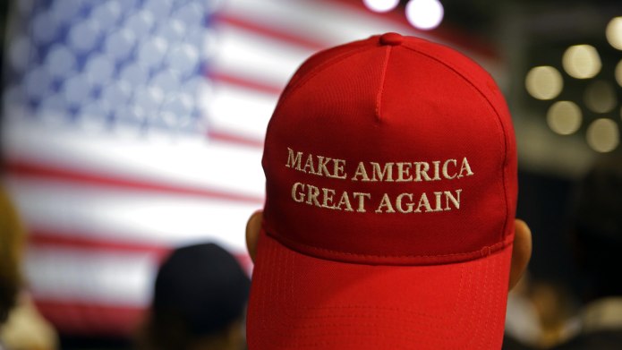 Make America great again кепка