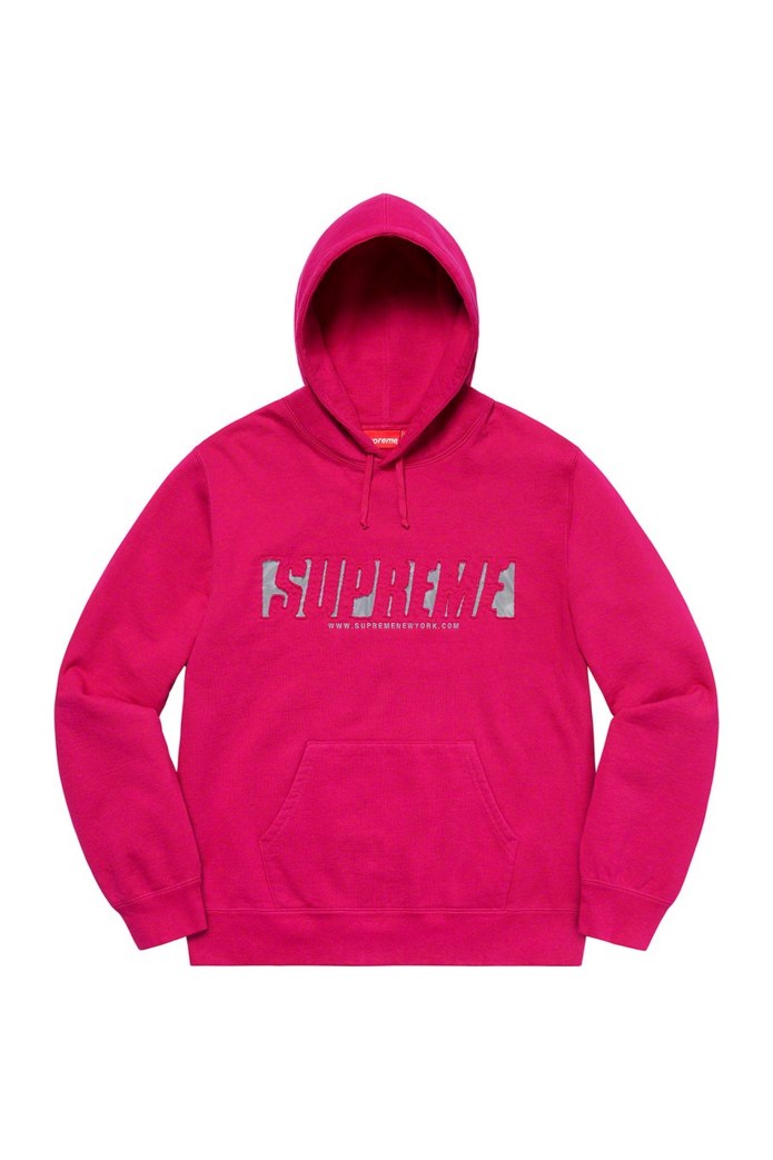 Supreme s logo Hooded Sweatshirt (ss20) Black