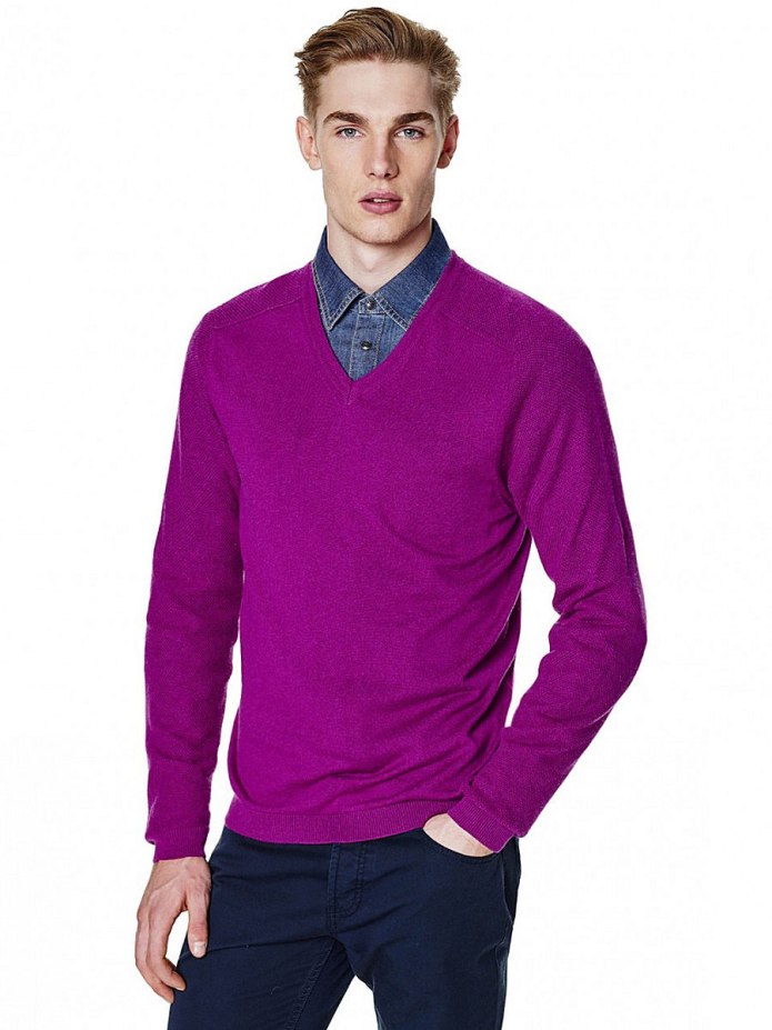 Benetton кофта фуксия