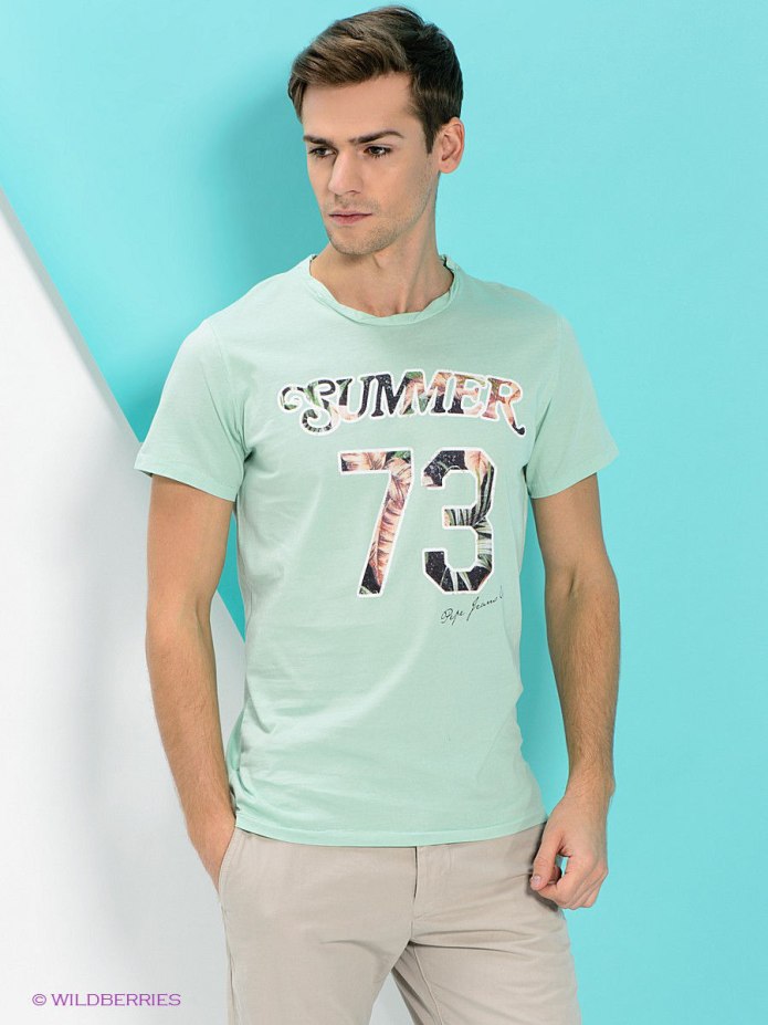 Поло лакост ментоловое