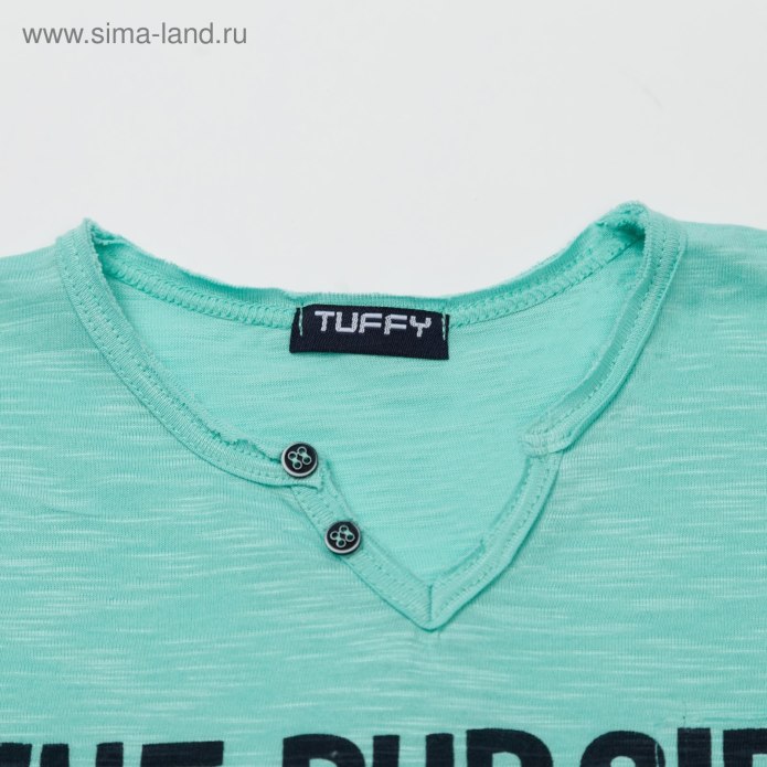 Футболка из трикотажа мята