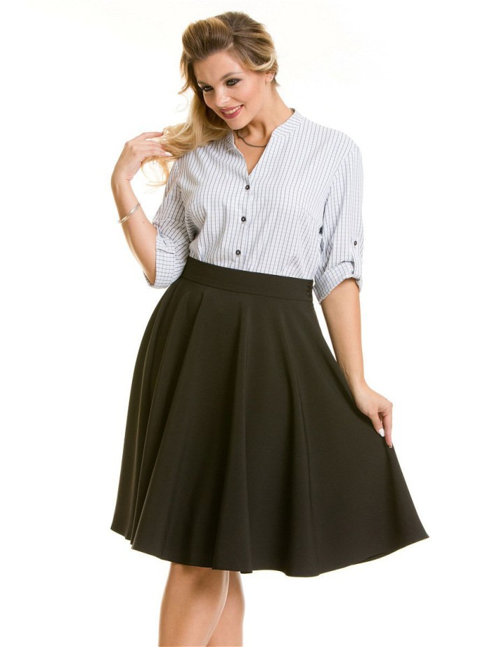 Блузка под длинную юбку