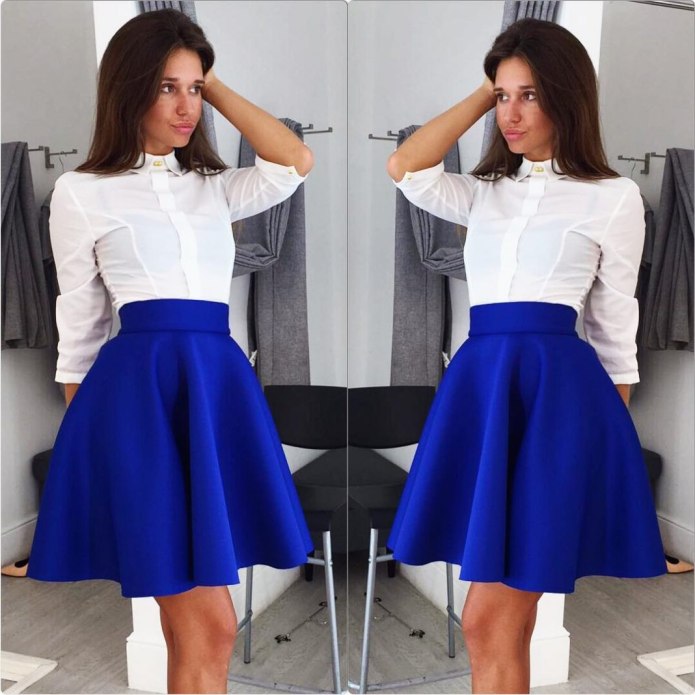 Широкая юбка