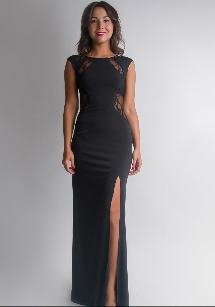 Платье в пол