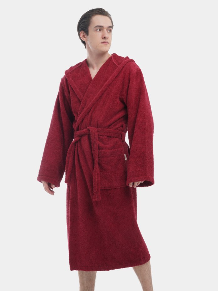 Халат вафельный (бирюза)(42р.)