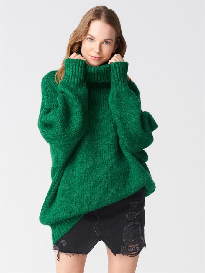 Джемпер изумрудный 46 размер