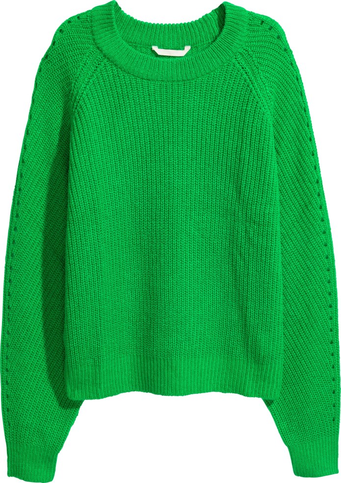 Свитер Рубан салатовый