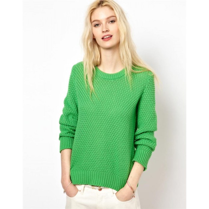 Джемпер реглан зеленый Баон