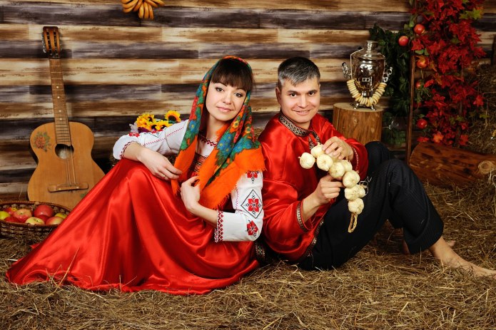 Фотосессия в русском народном стиле