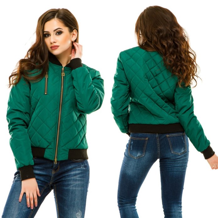 Кожаная куртка Metalstorm Green