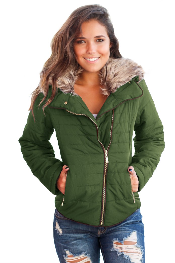 Парка Outerwear Fleece Army Green