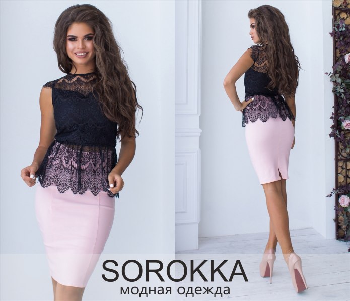 Гипюровая блузка