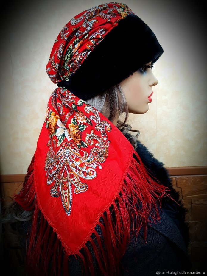 Лекала тюрбан