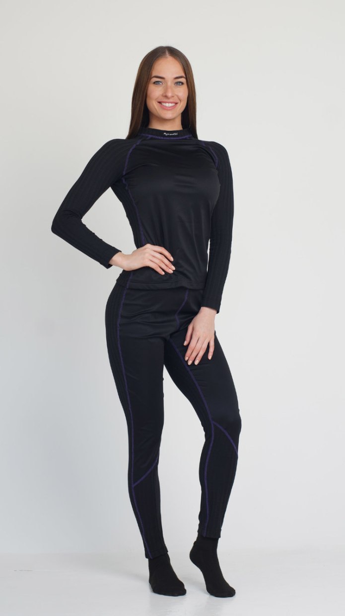 Комплект термобелья мужской Nordski Active Black