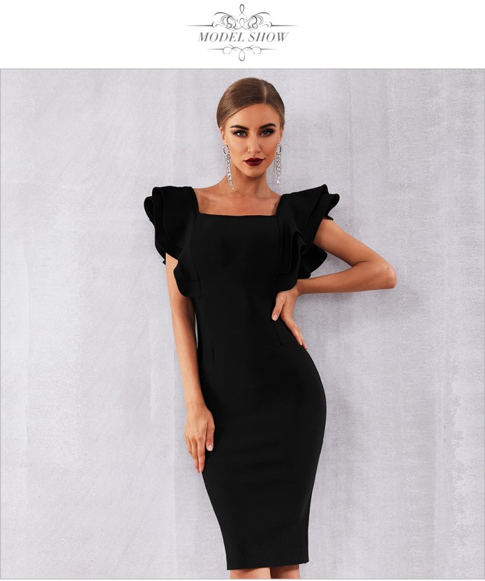Missguided платье черное