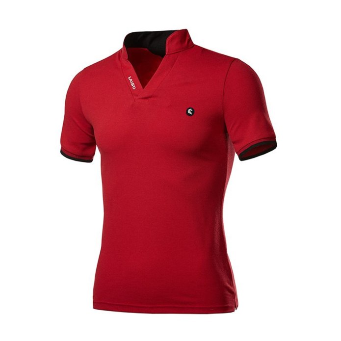 Short Sleeve Polo Neck