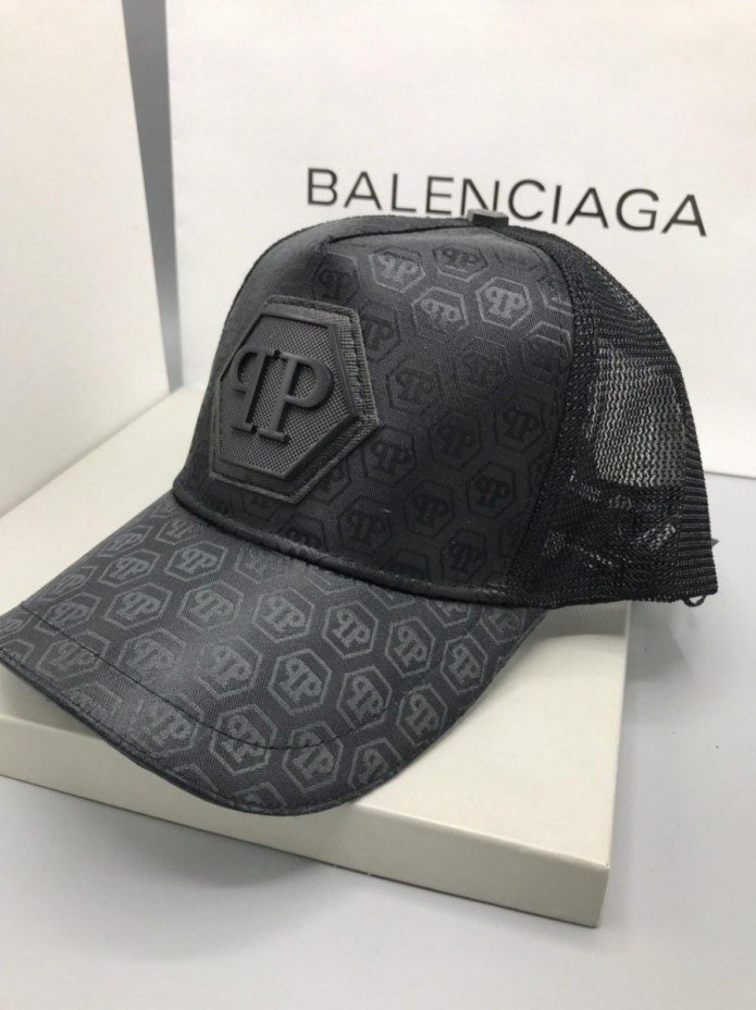 Бейсболка Philipp plein мужская белая