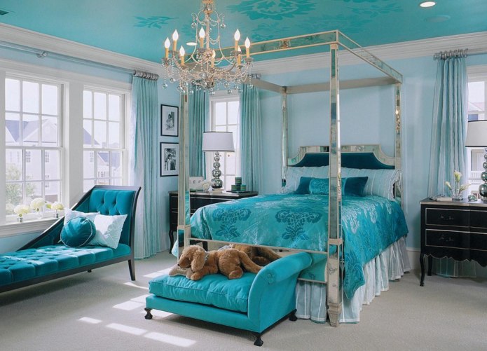 Mustard спальня Turquoise