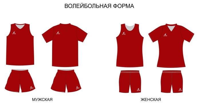 Форма волейбольная раскрас
