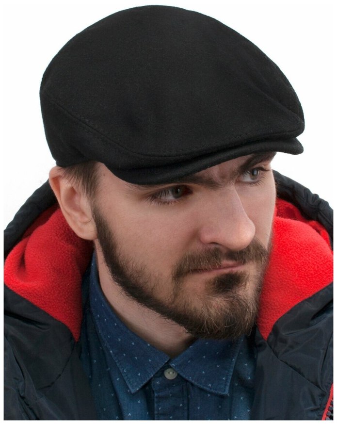Мужские Кепки из пальтовой ткани