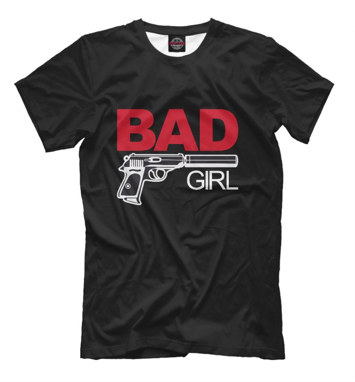 Мужская футболка 3d Bad boy XL