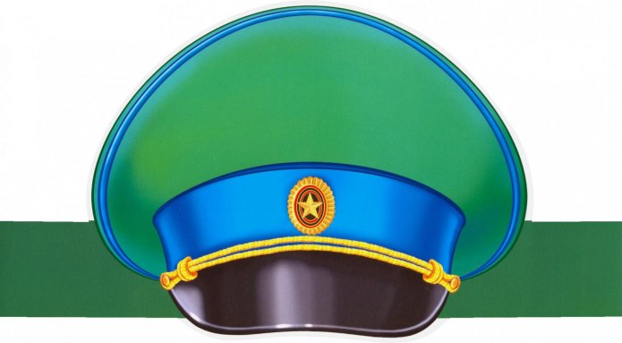 Маска ободок фуражка полицейского