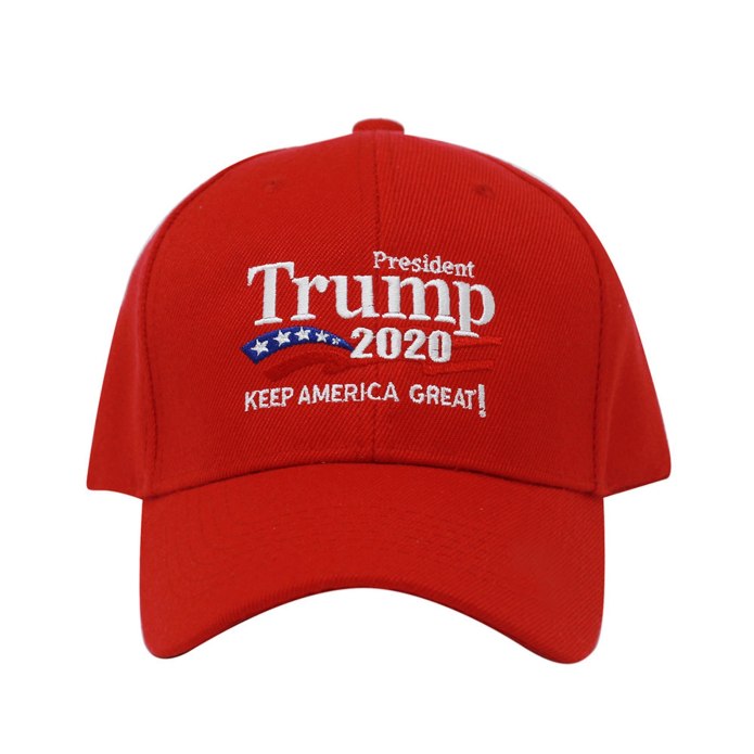 Красная кепка make America great again