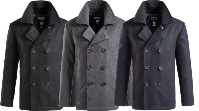 Куртка Pea Coat Navy, Surplus