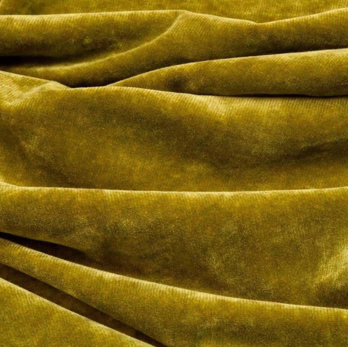 Ткань велюр Evita Olive