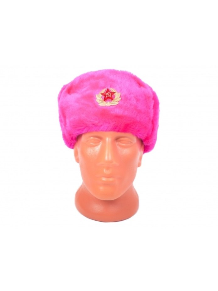 Шапка Ushanka adidas розовая