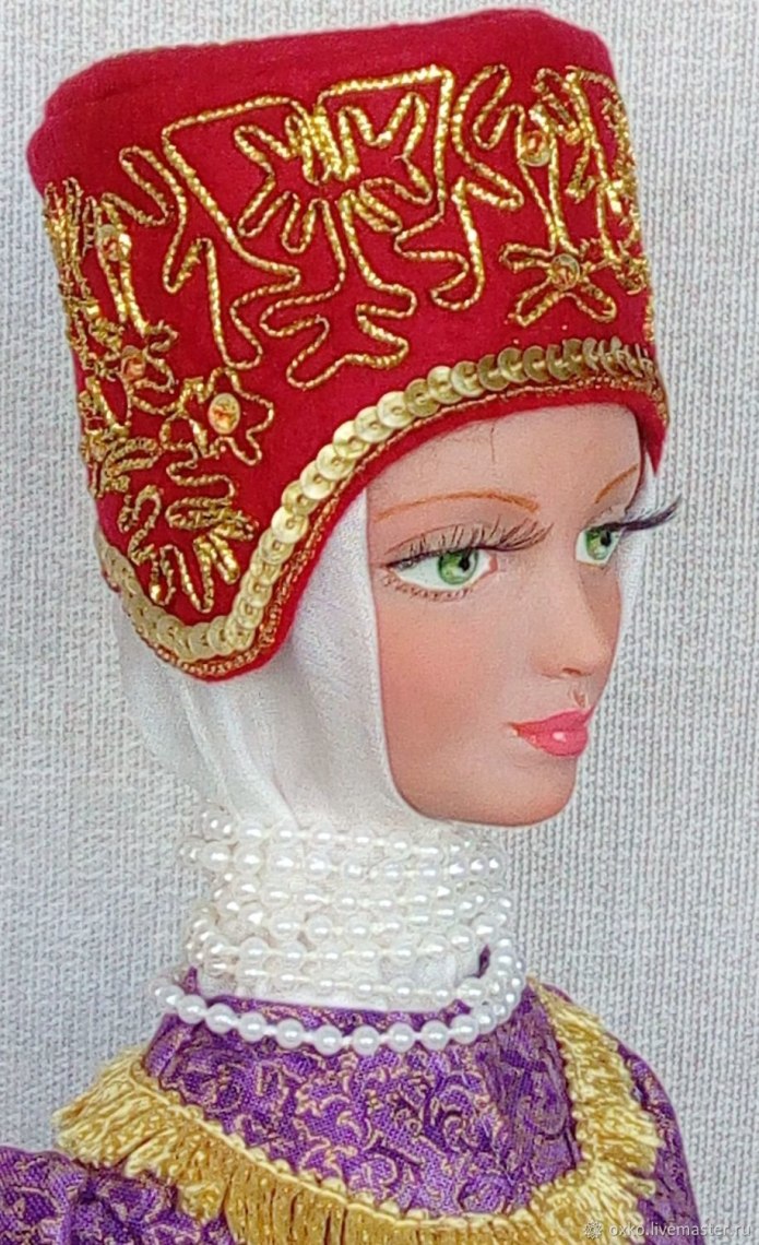 Мордовский кокошник